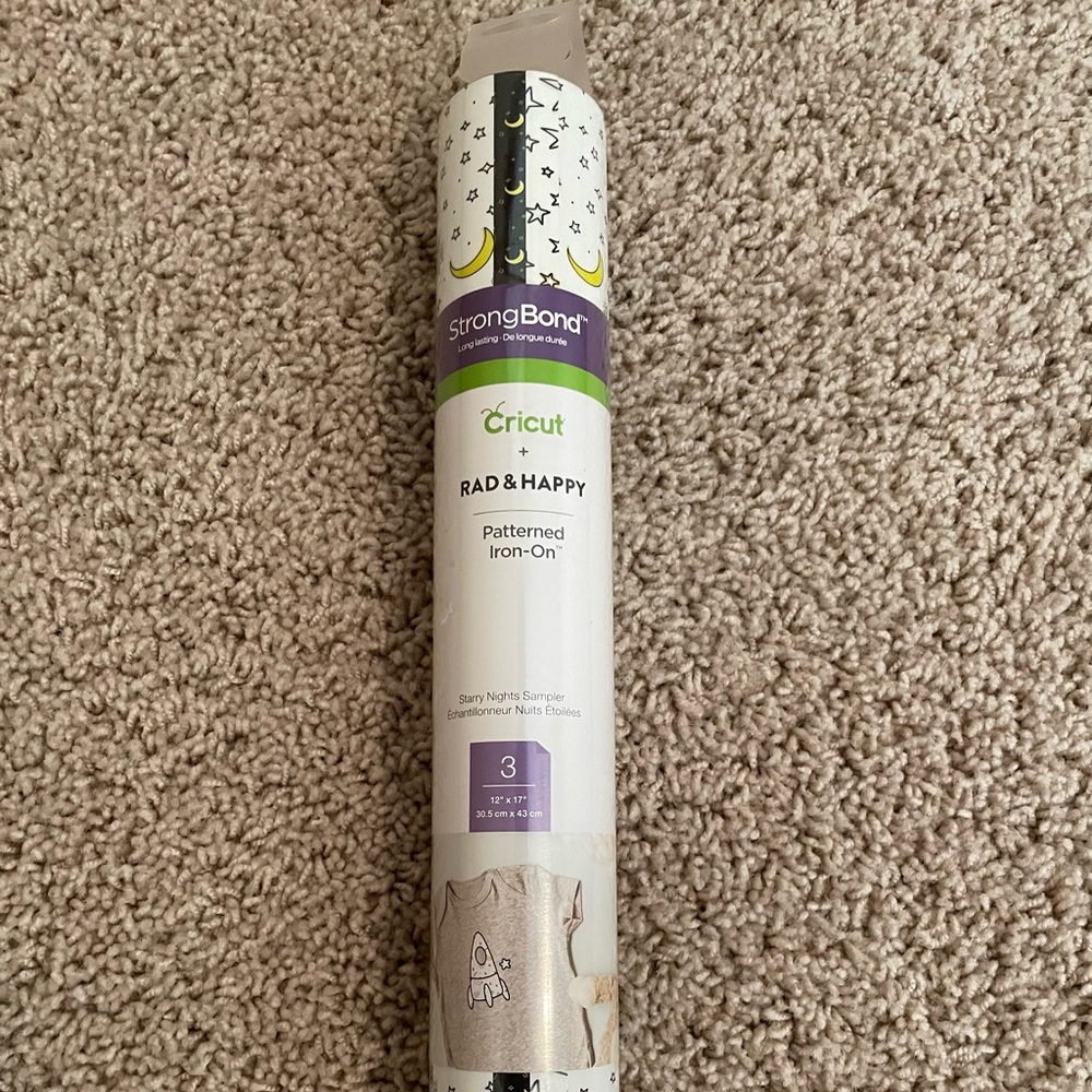 Cricut Iron-On Starry Nights Sampler